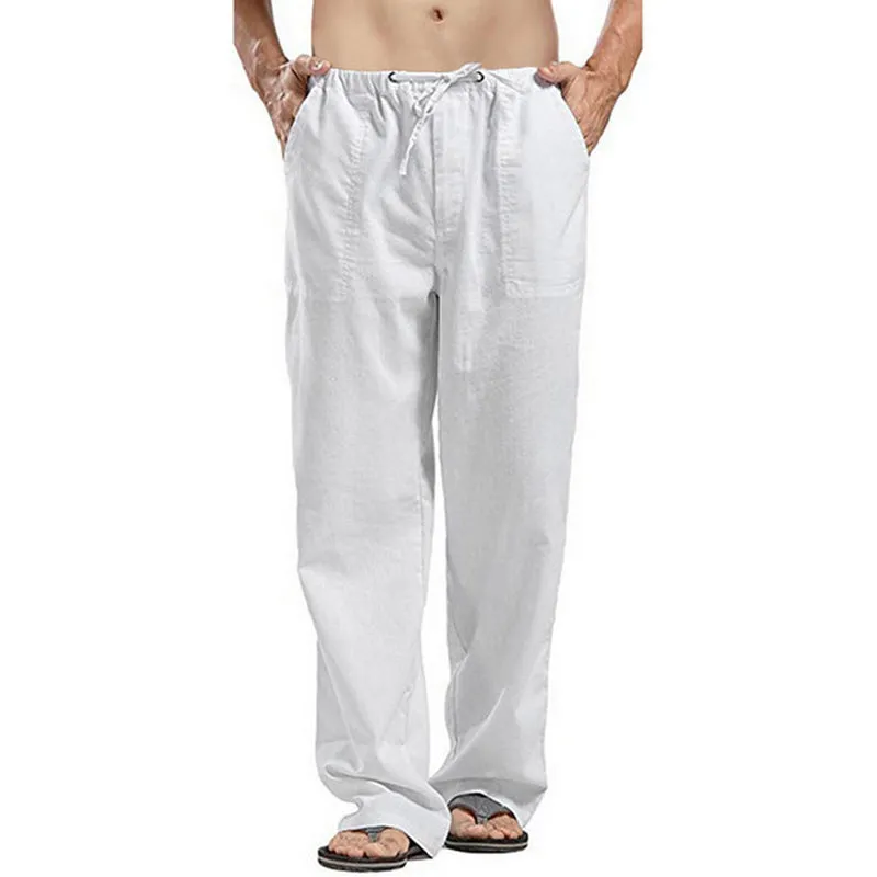 Men's Cotton Linen Summer Shorts