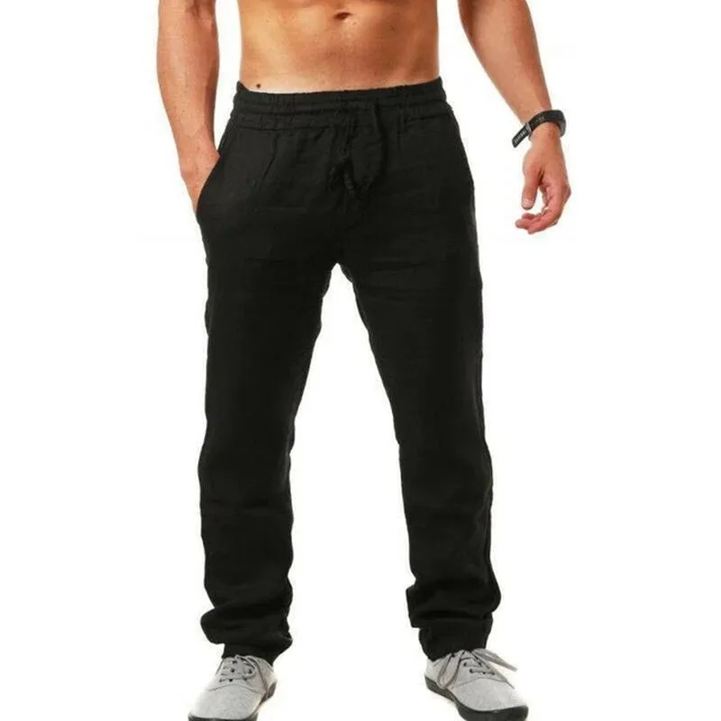 Men's Cotton Linen Summer Shorts