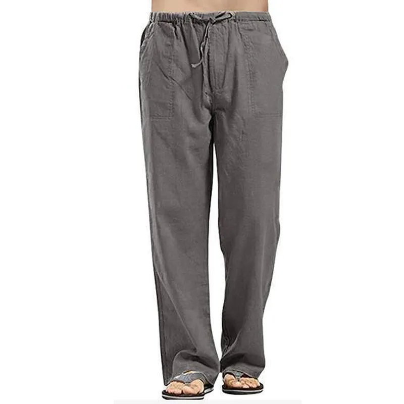 Men's Cotton Linen Summer Shorts