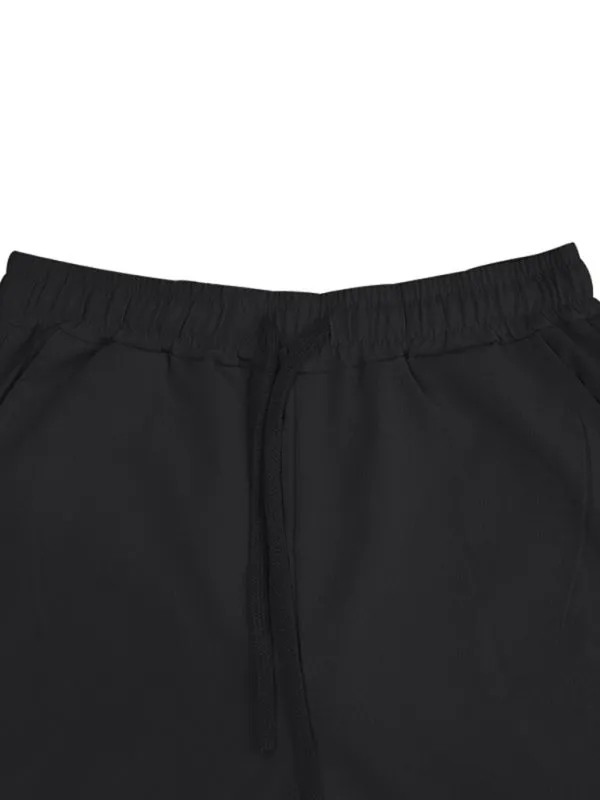 Men’s Linen Textured Lounge Trousers - Straight Leg Pants