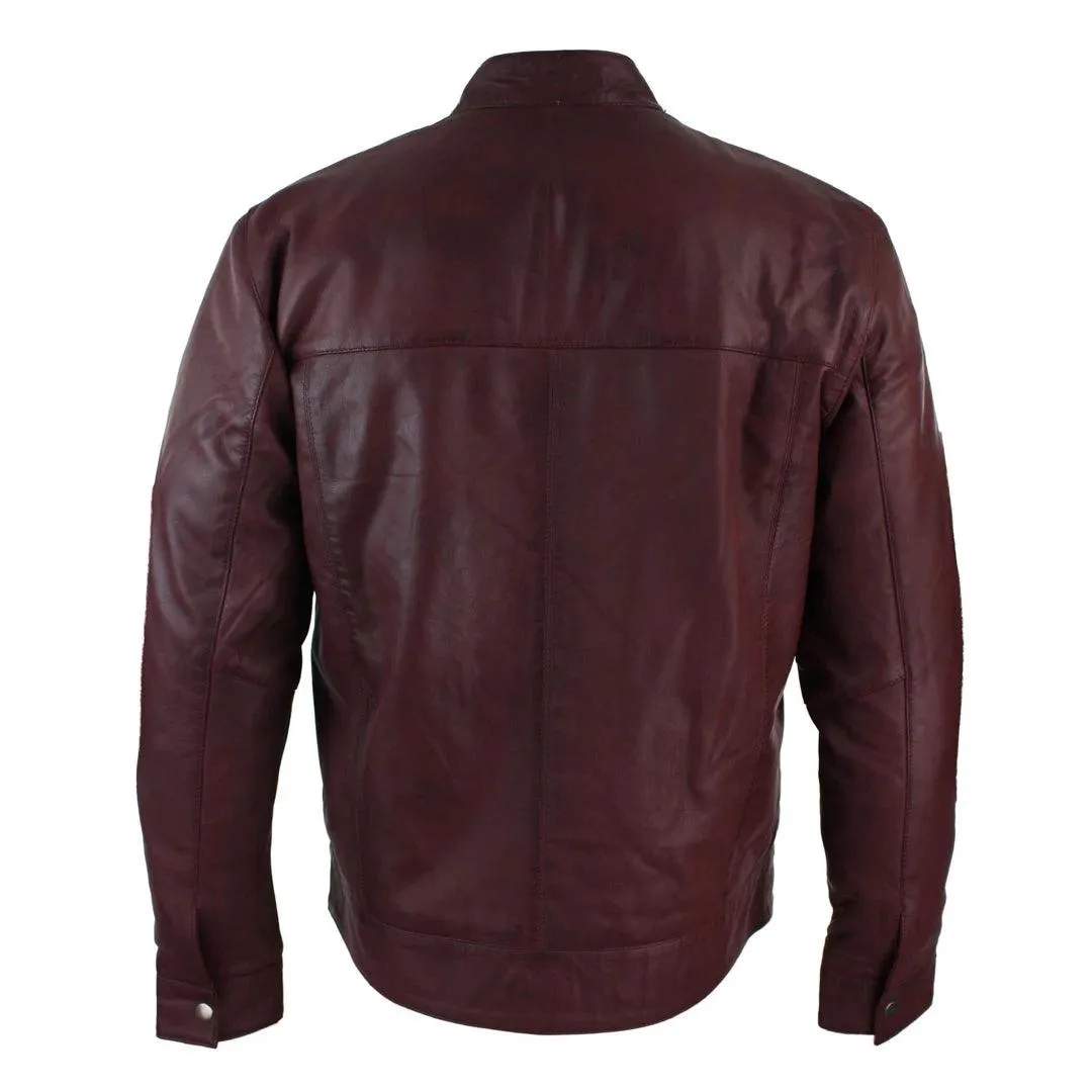 Mens Real Suede Leather Classic Zip Jacket Camel Turn Down Collar Vintage Retro