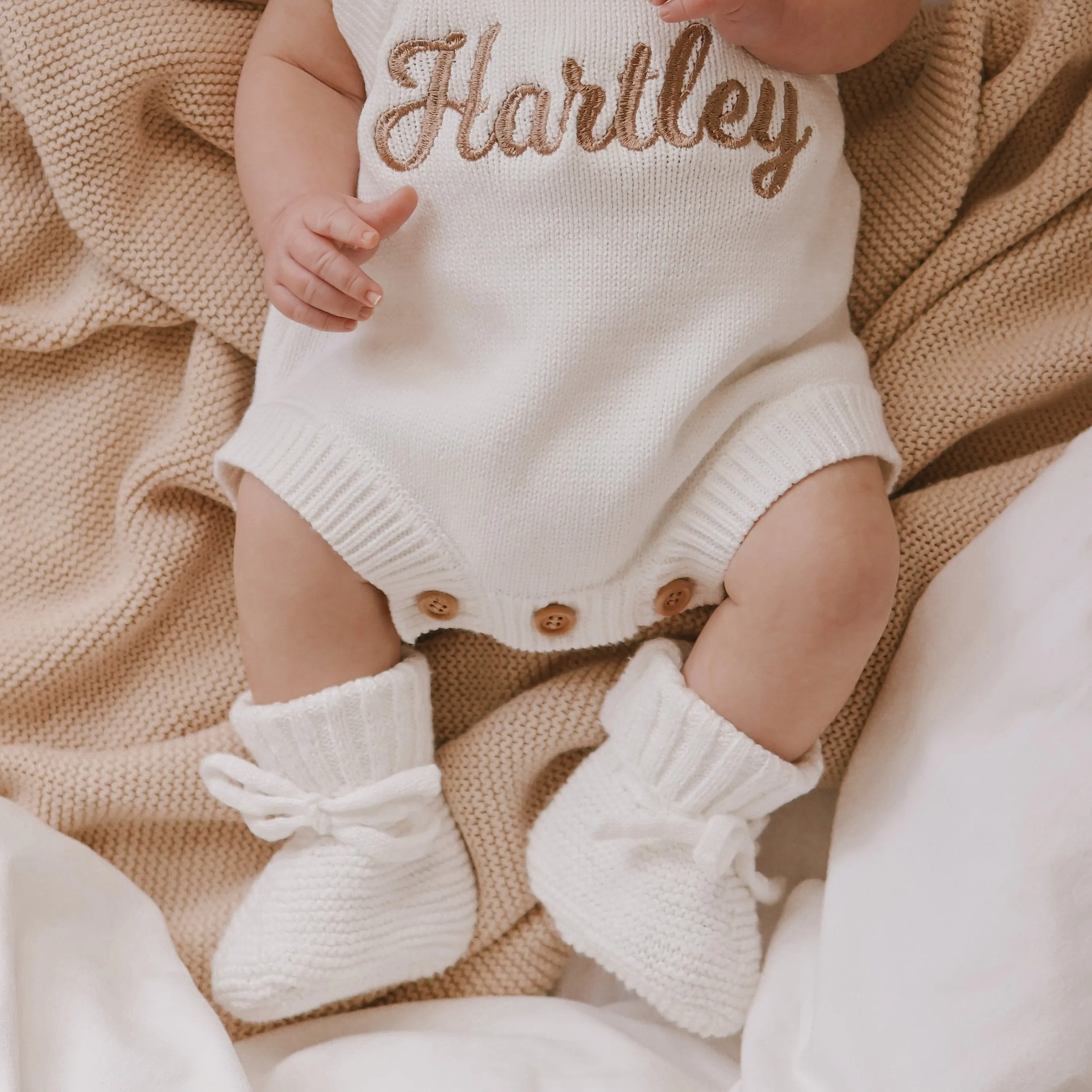 Mini Knit Booties - Newborn-6M