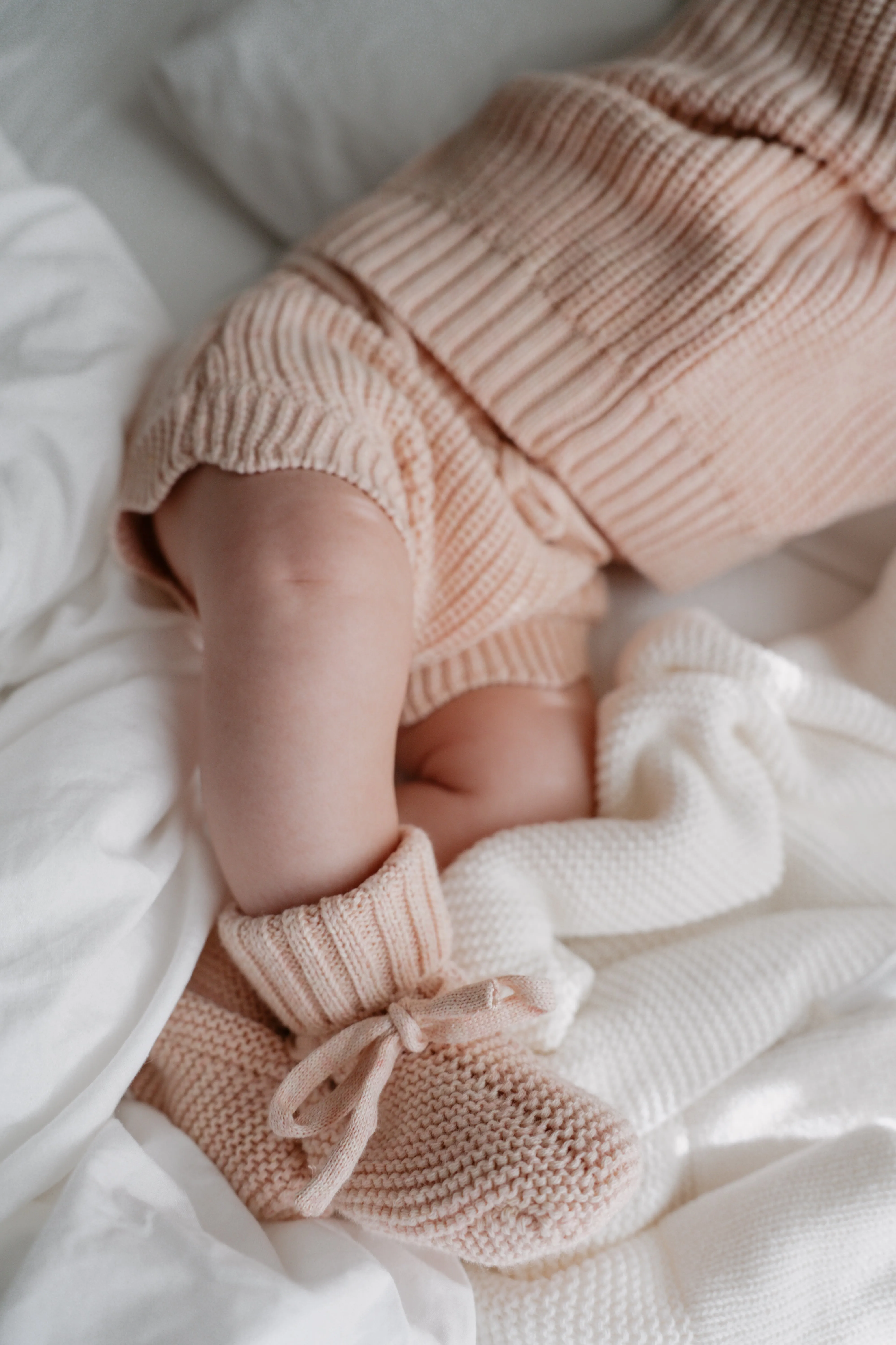 Mini Knit Booties - Newborn-6M