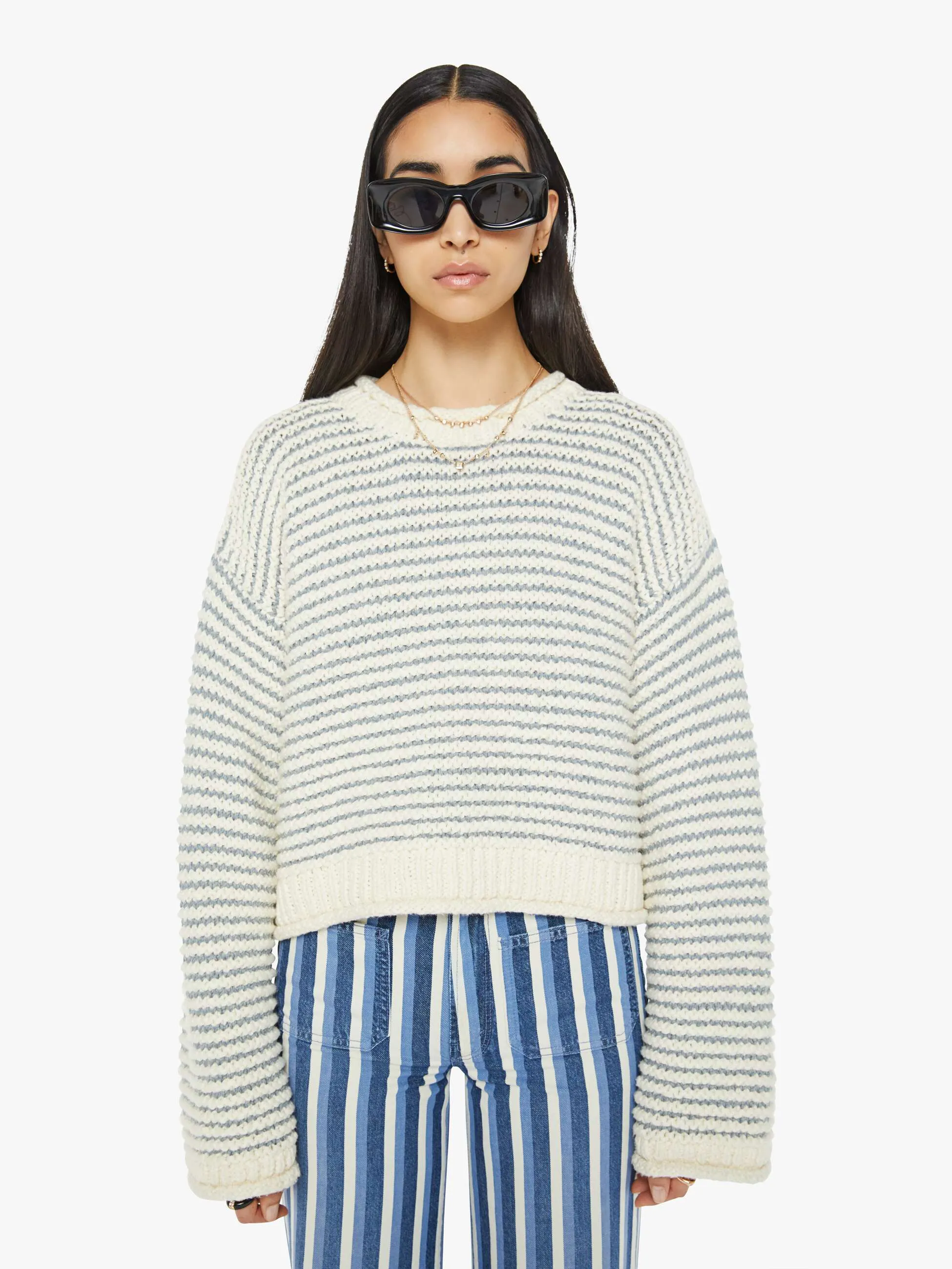Mother The Bell Sleeve Jumper Roll Did You Make That