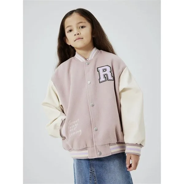 Name it Deauville Mauve Momby Bomber Jacket