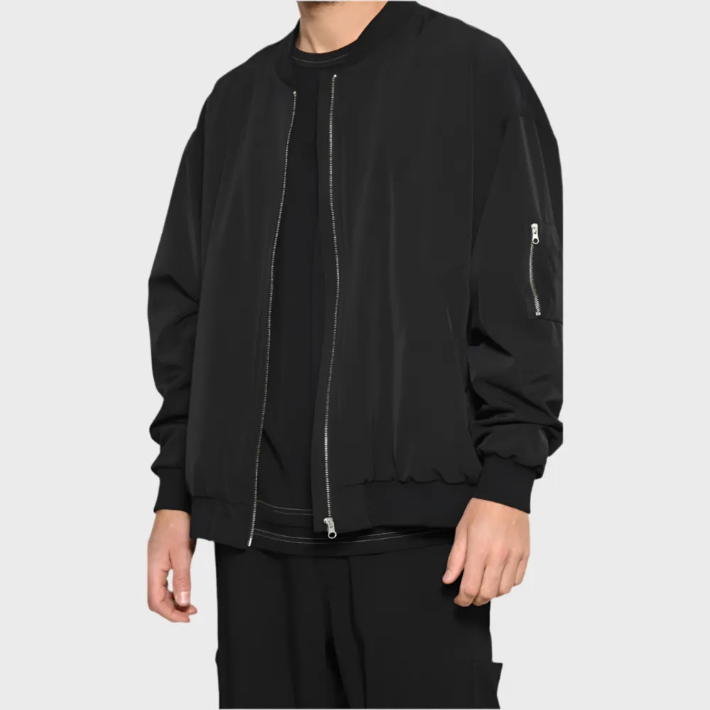OVERSIZED BOMBER JACKET
