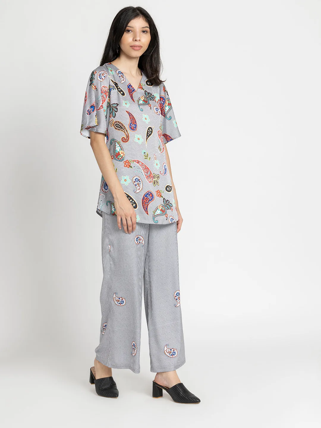 Paisley Tunic & Pant Set