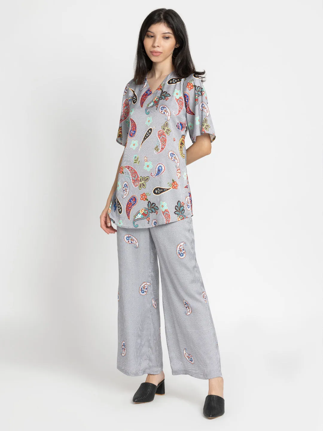 Paisley Tunic & Pant Set