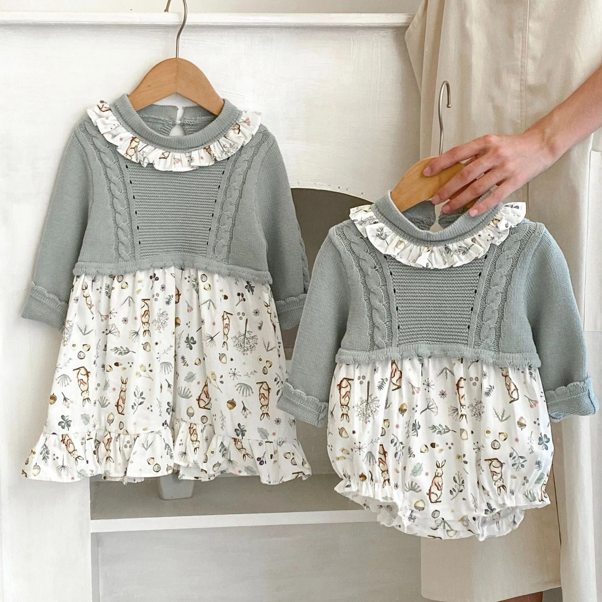 "Amelia" Bunny Knit - Dress