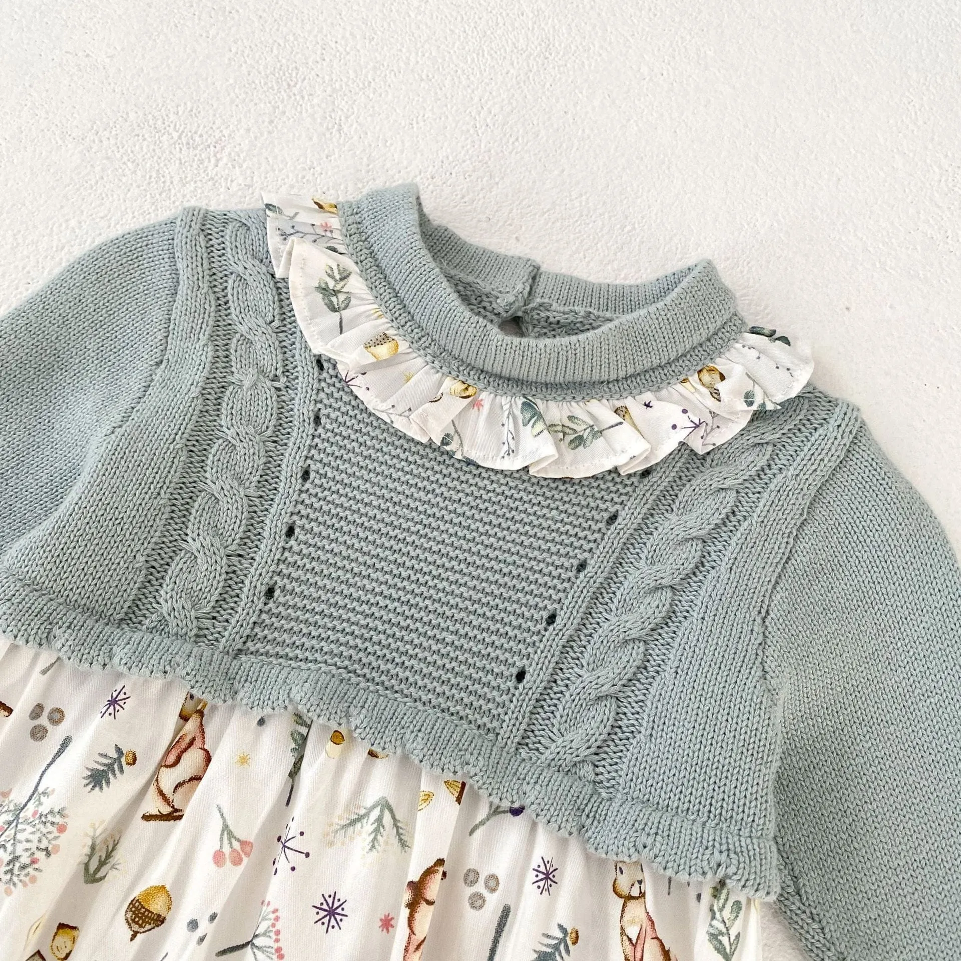 "Amelia" Bunny Knit - Dress