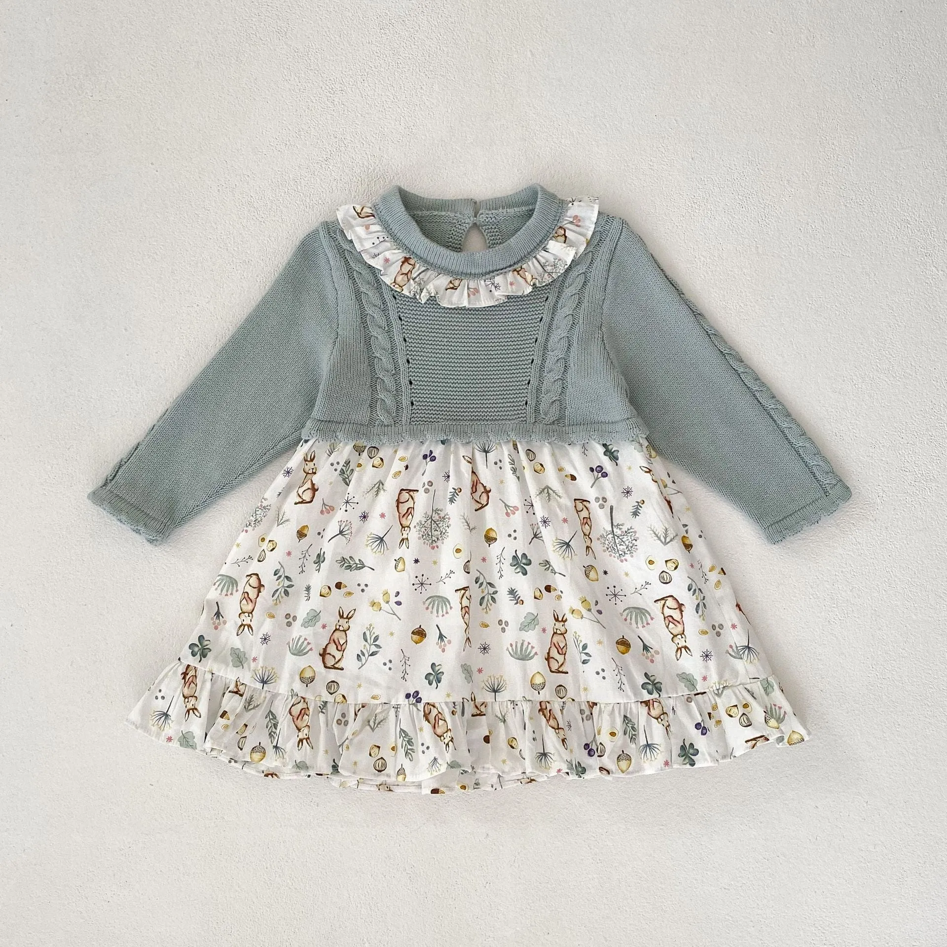 "Amelia" Bunny Knit - Dress