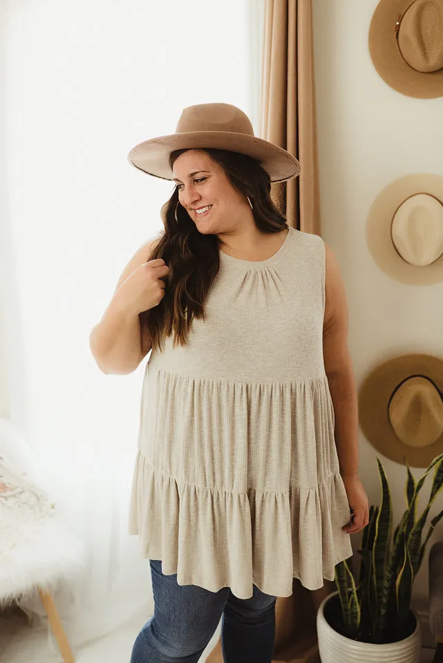 Ribbed Knit Tunic