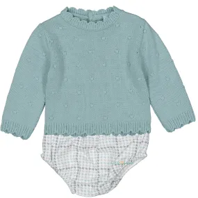 Sage Dogtooth Jumper Set