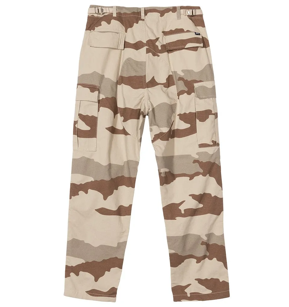 STÜSSY CARGO CAMO PANT // TAN