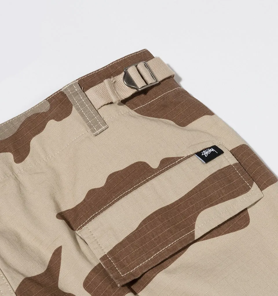 STÜSSY CARGO CAMO PANT // TAN
