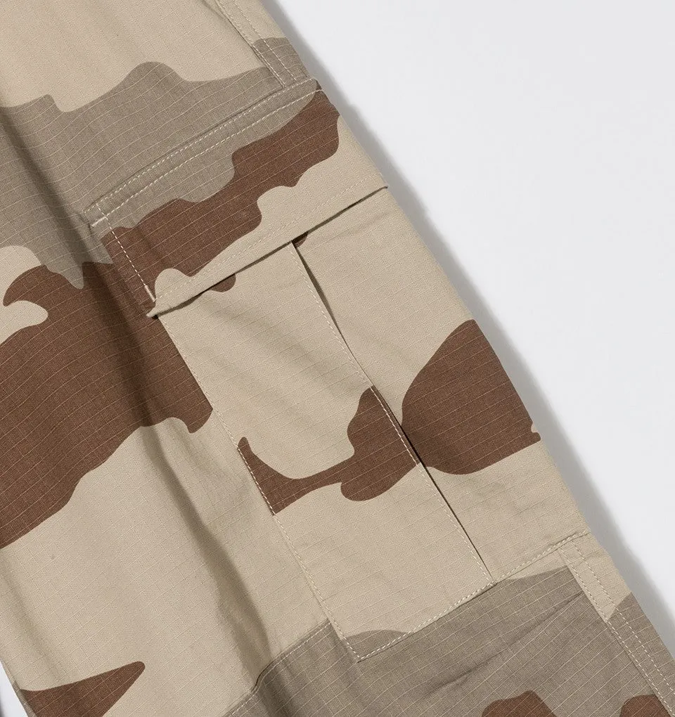 STÜSSY CARGO CAMO PANT // TAN