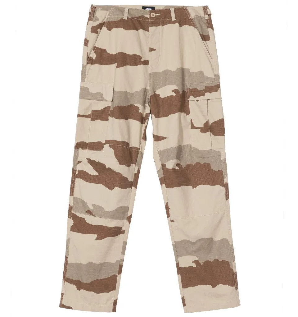 STÜSSY CARGO CAMO PANT // TAN