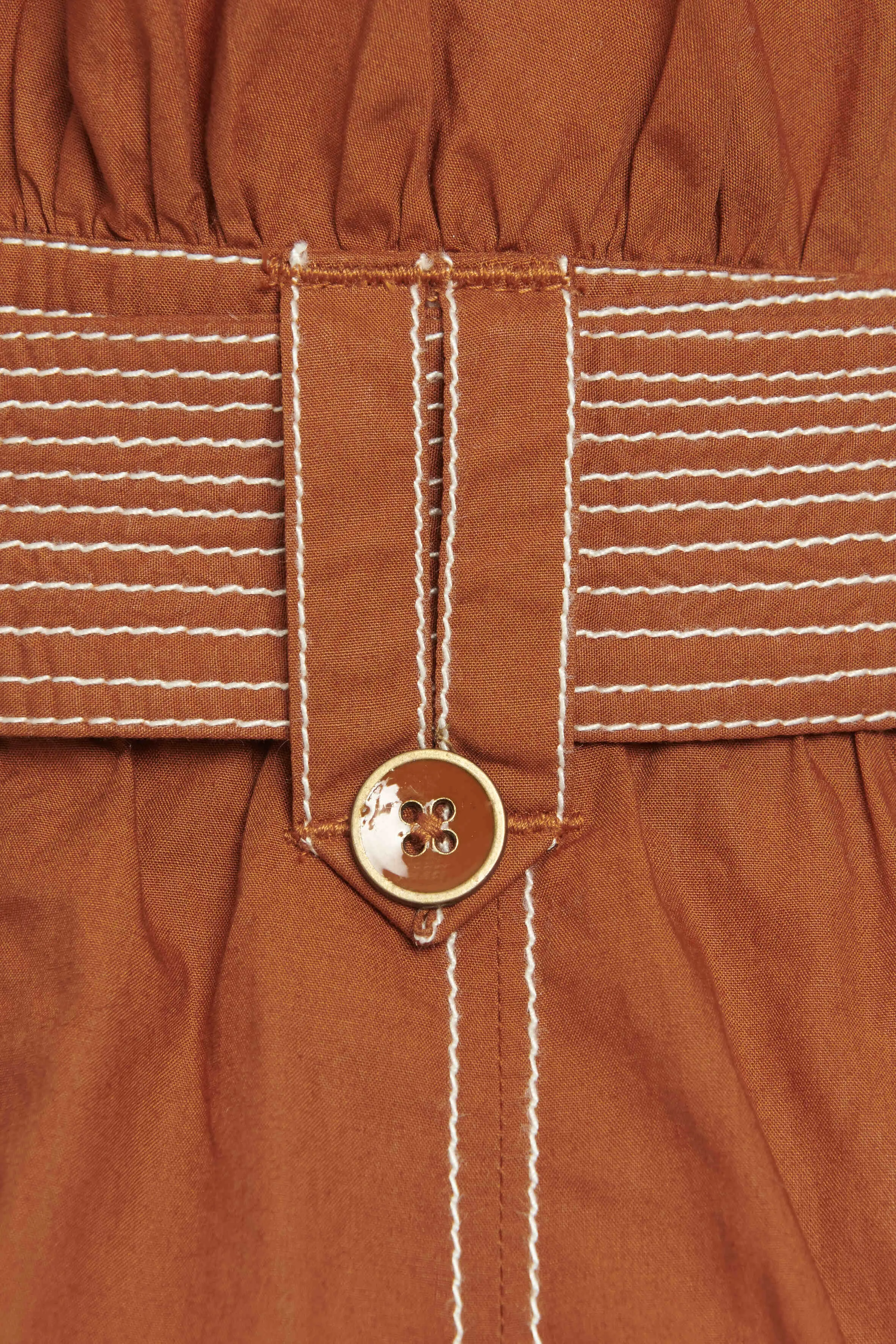 Sumac Orange Corliss Mini Dress