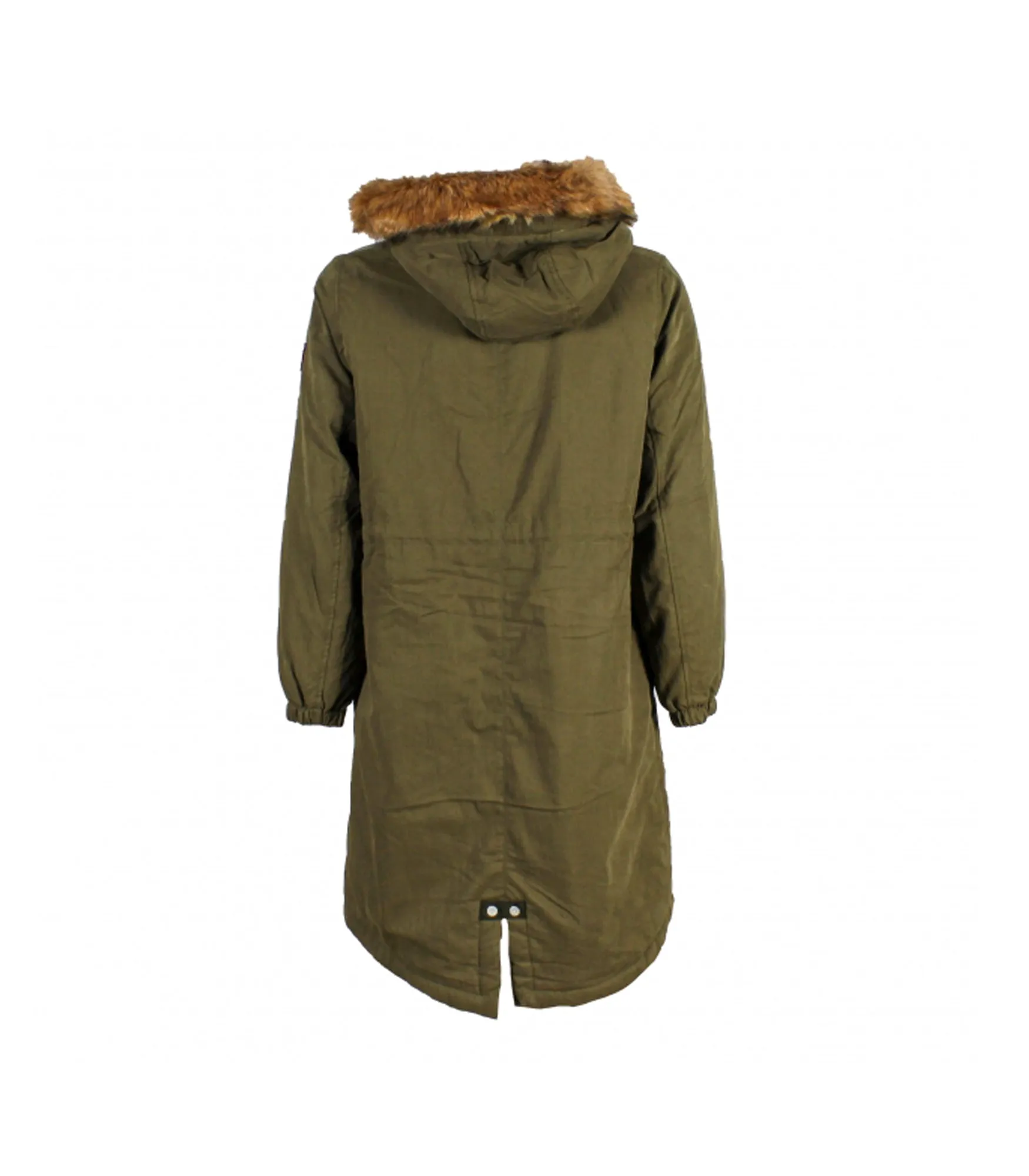 Tjw Cotton Hooded Parka - li1 Olive Night