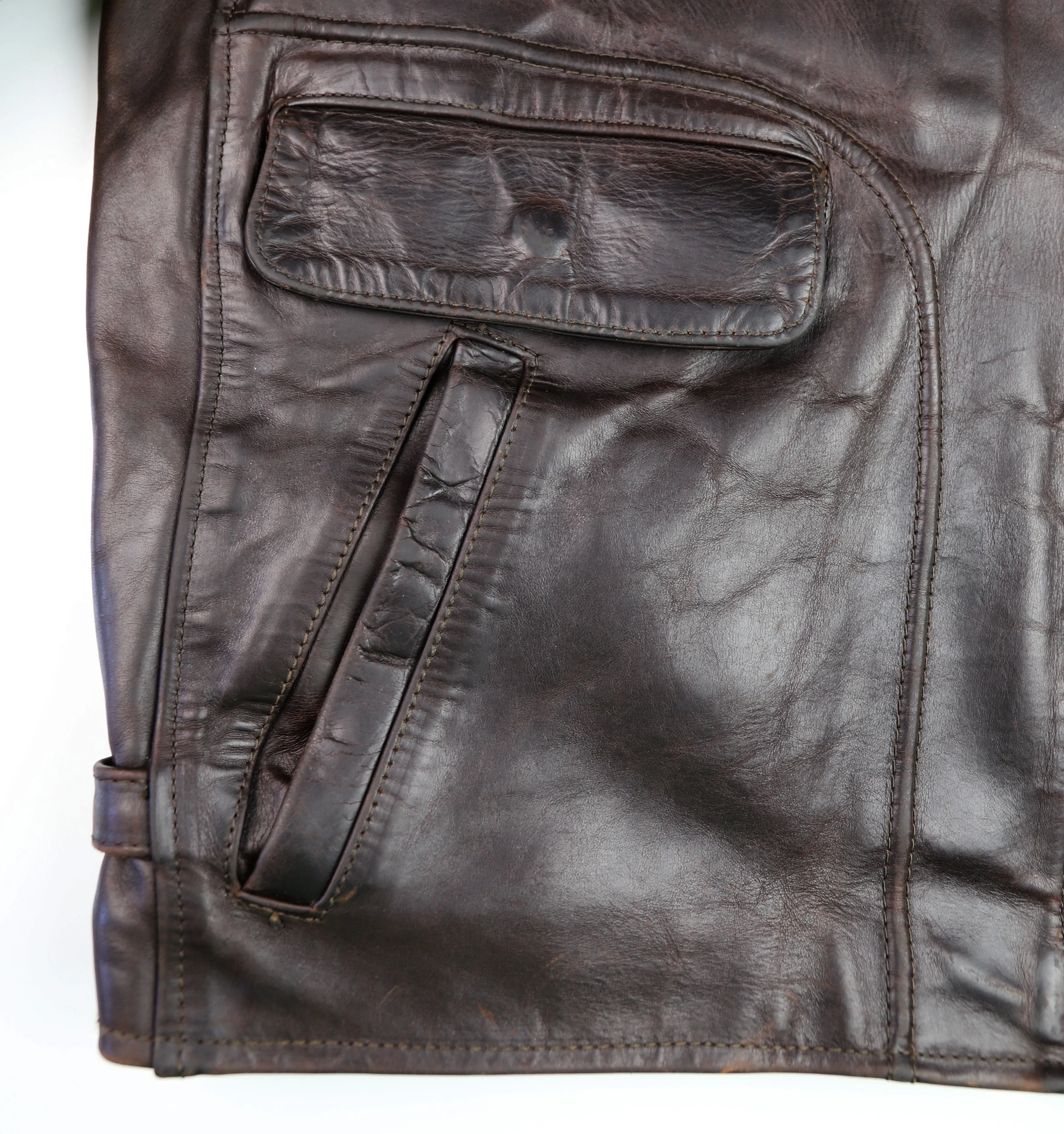 Vanson Ike, CXL FQHH, Gently Worn, size 48