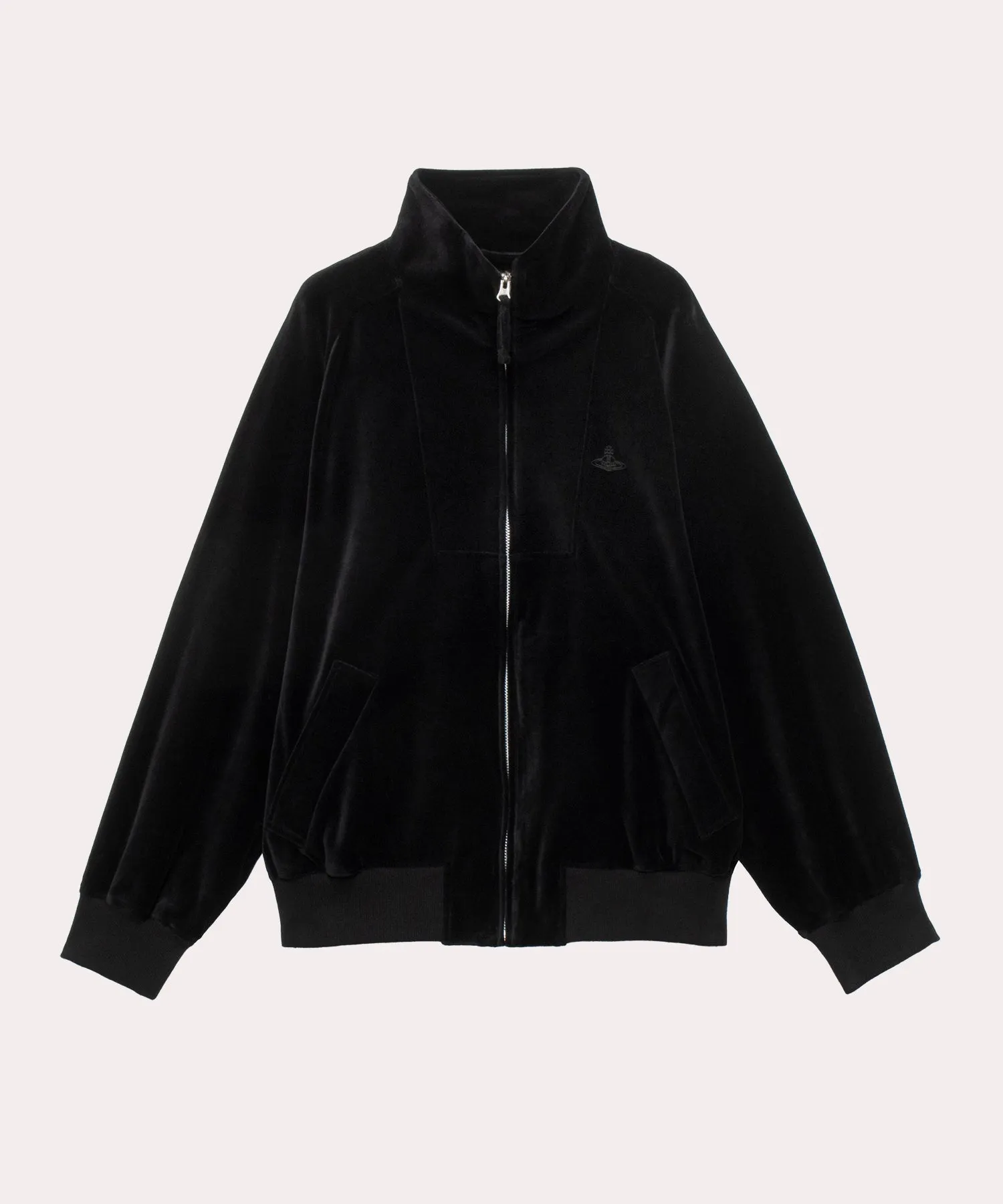 VELOUR B ジャケット WITH RIB