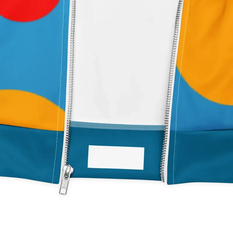 Vibrant Large Colorful Polka Dots Bomber Jacket