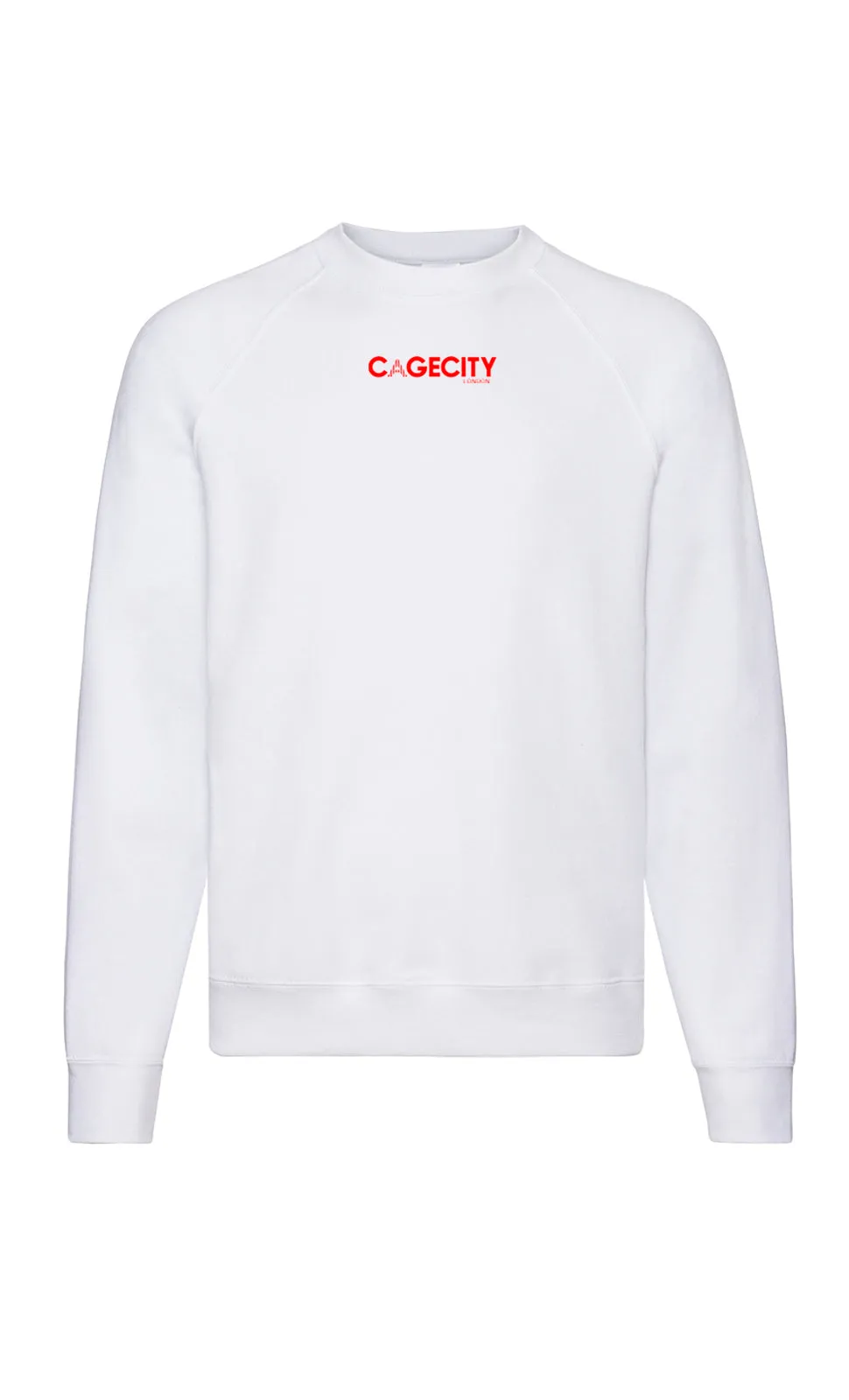 White Crewneck Jumper