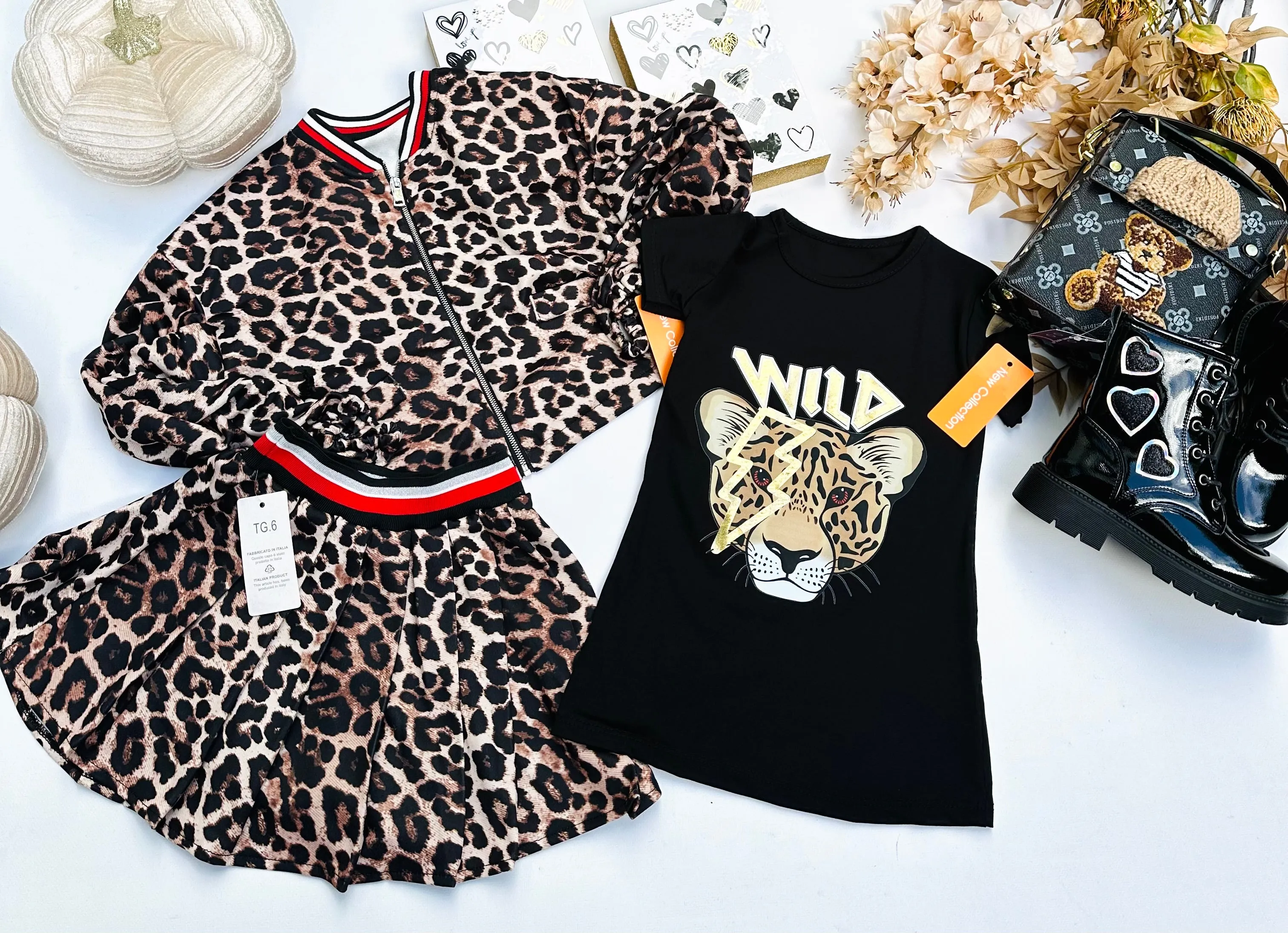 Wild print set
