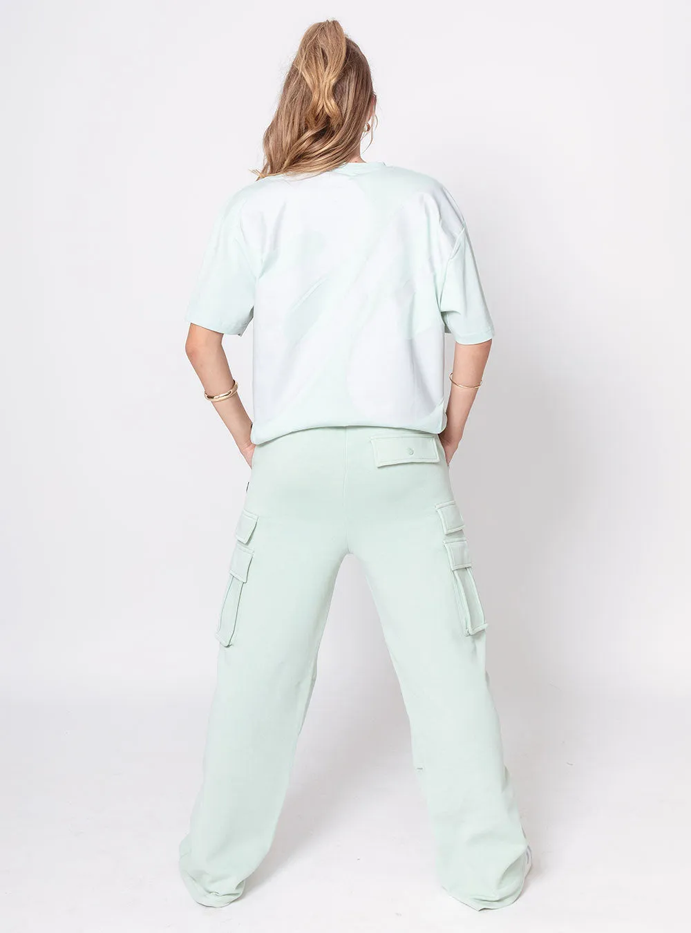 Women's Pop & Lock Cargo Pants Mint