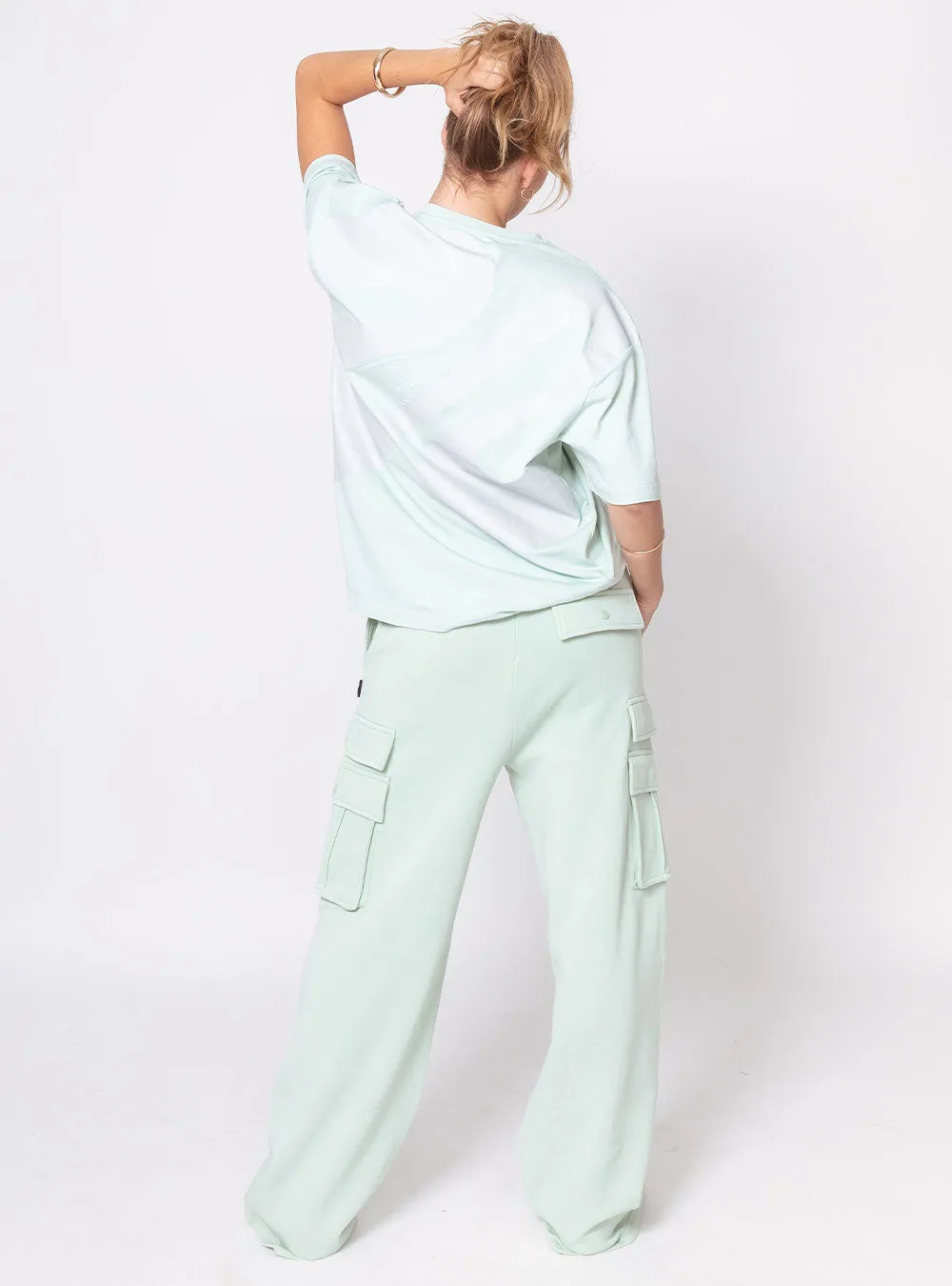 Women's Pop & Lock Cargo Pants Mint