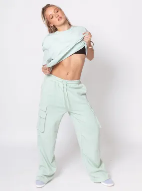 Women's Pop & Lock Cargo Pants Mint