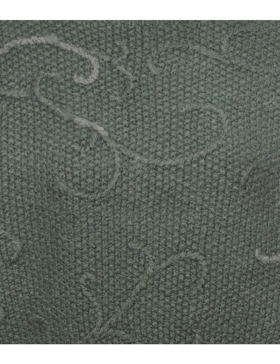 Wool Cable Knit Jumper - S