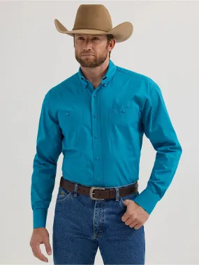 WRANGLER GEORGE STRAIT TWO POCKET BUTTON DOWN SHIRT
