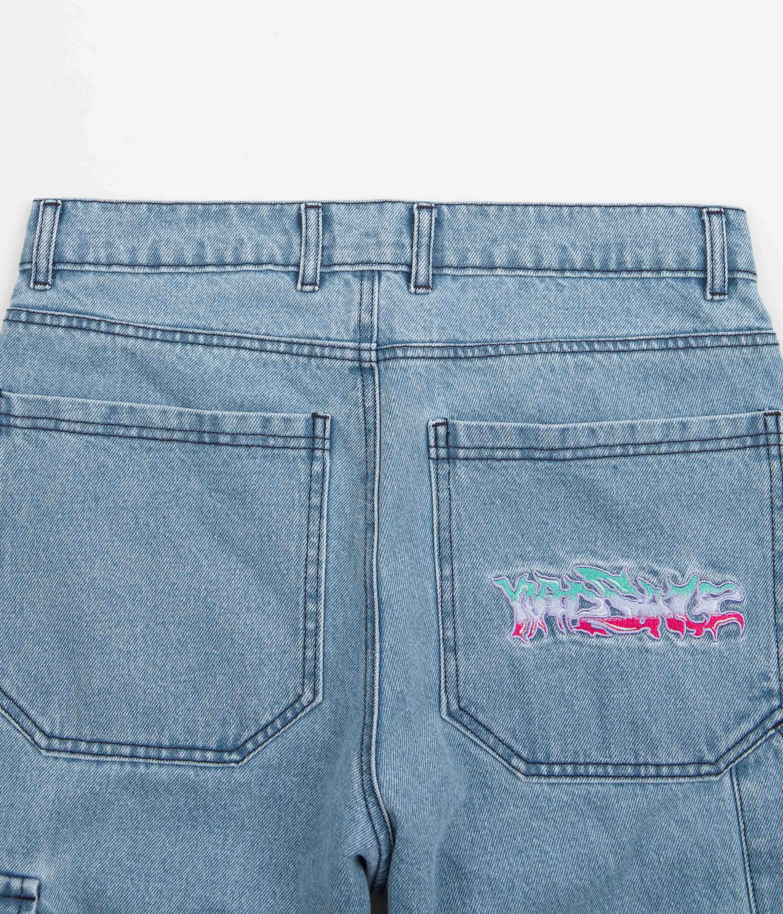 Yardsale Dreamscape Denim Cargo Pants - Denim