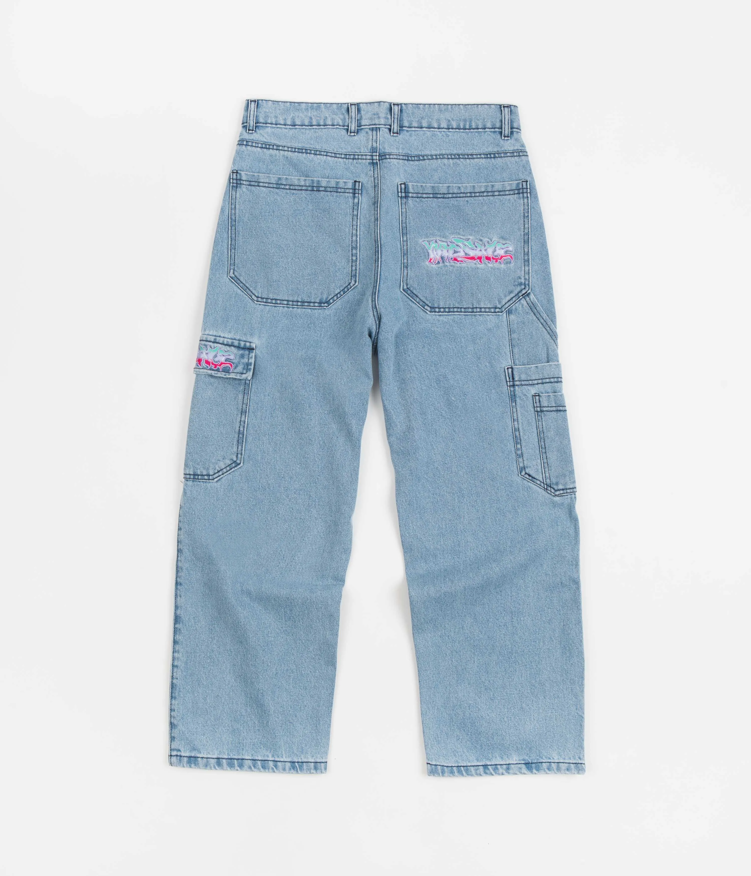 Yardsale Dreamscape Denim Cargo Pants - Denim