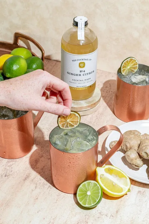 YES COCKTAIL CO - GINGER CITRUS COCKTAIL MIXER
