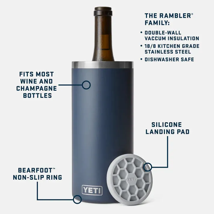 YETI Rambler Wine Chiller - Rescue Red