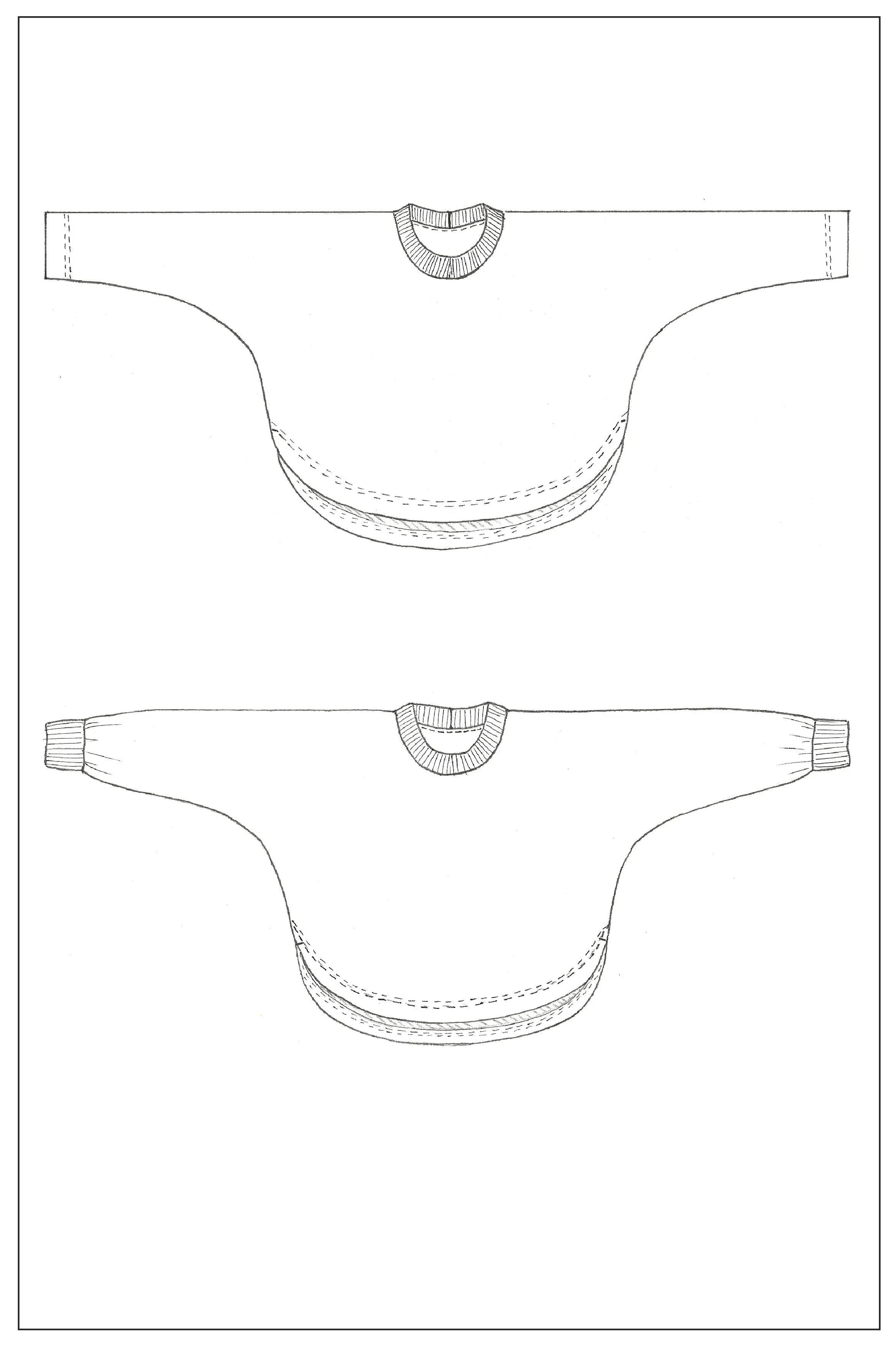 ZERO WASTE JUMPER | PDF & Paper Sewing Pattern